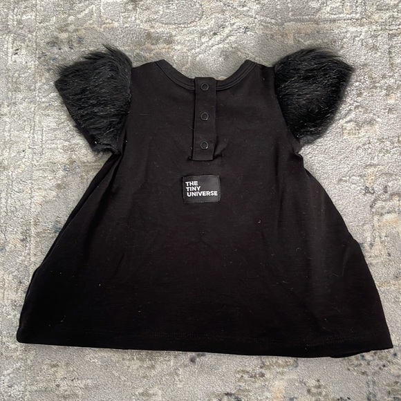 The Tiny Universe Faux Fur Dress - Picture 3 of 4
